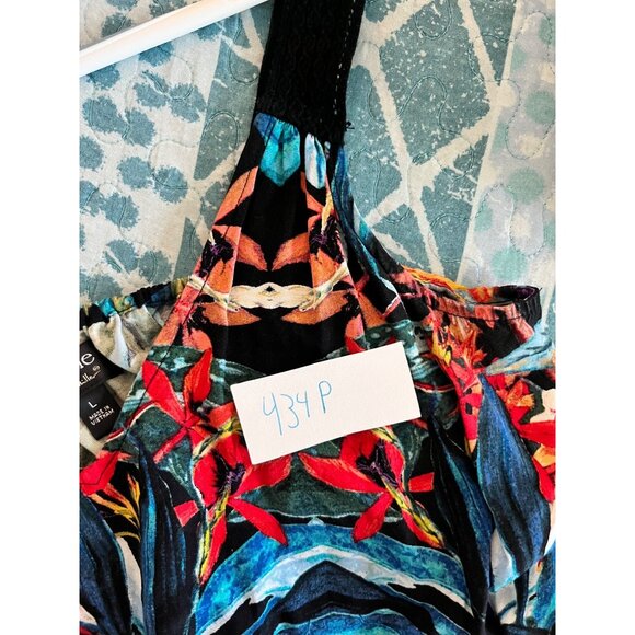 Nicole By Nicole Miller Womens Floral Dress Size L - Picture 6 of 6